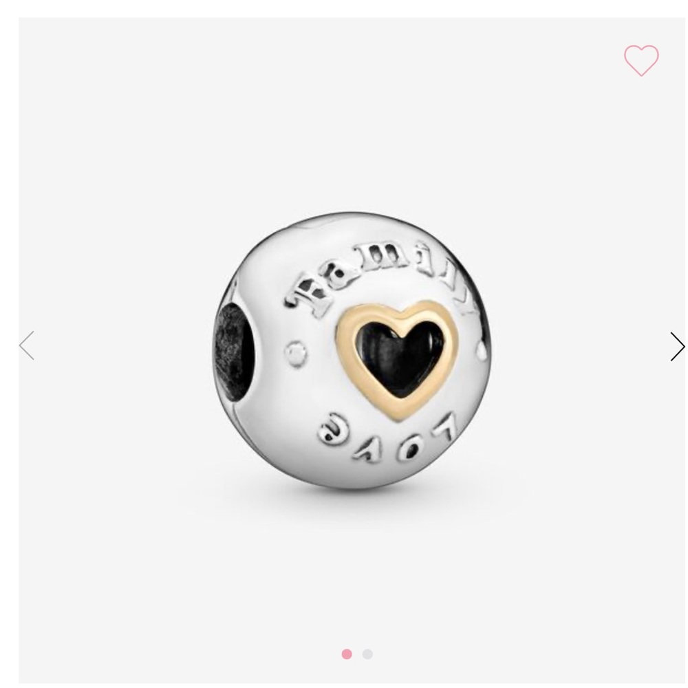 Pandora Two Tone Clip